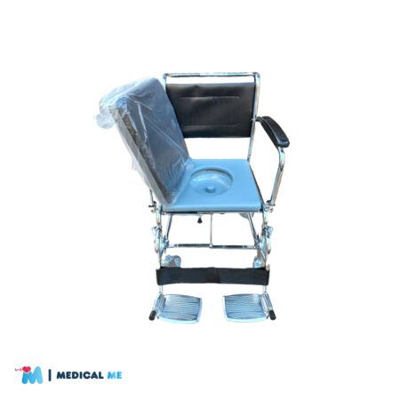 Silver Bathroom Wheelchair for Elderly