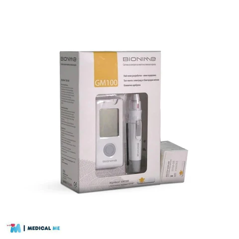 Bionime GM100 Blood Glucose Monitoring System - Medical Me