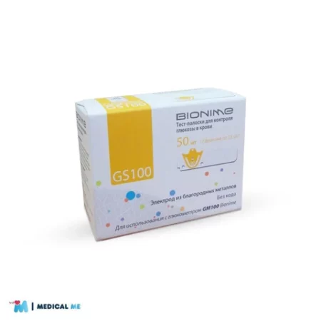 Bionime GM100 Blood Glucose Test Strips