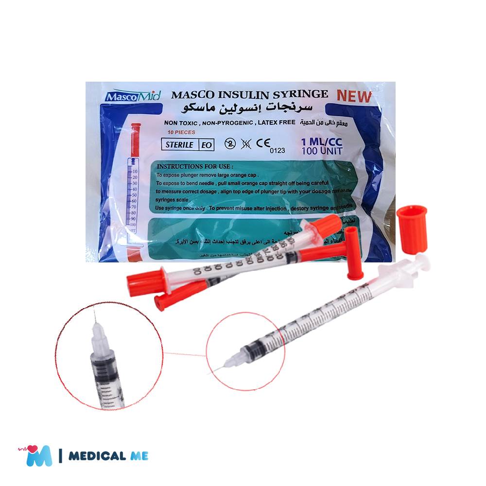 Masco Insulin Syringes Medical Me